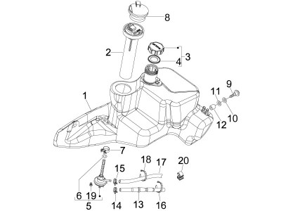 Brandstoftank